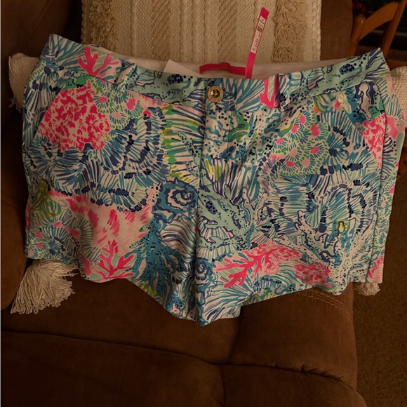 Lilly Pulitzer Callahan Knit Shorts Size 14 - Picture 5 of 6
